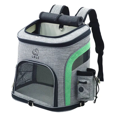 Breathable Pet Backpack for Cats and Dogs