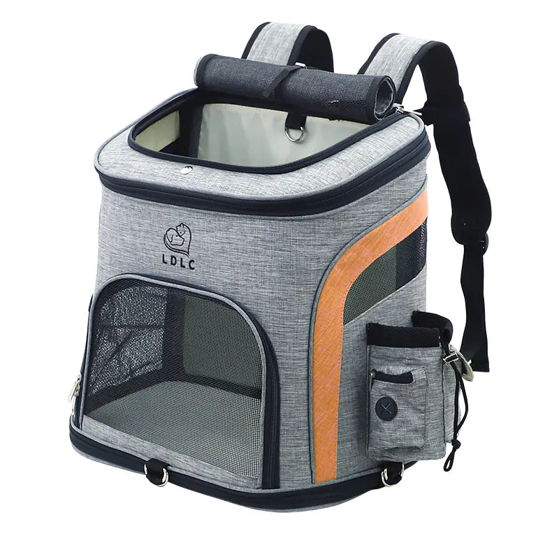 Breathable Pet Backpack for Cats and Dogs