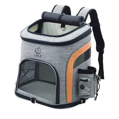Breathable Pet Backpack for Cats and Dogs