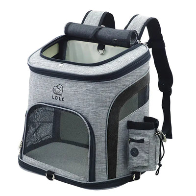 Breathable Pet Backpack for Cats and Dogs