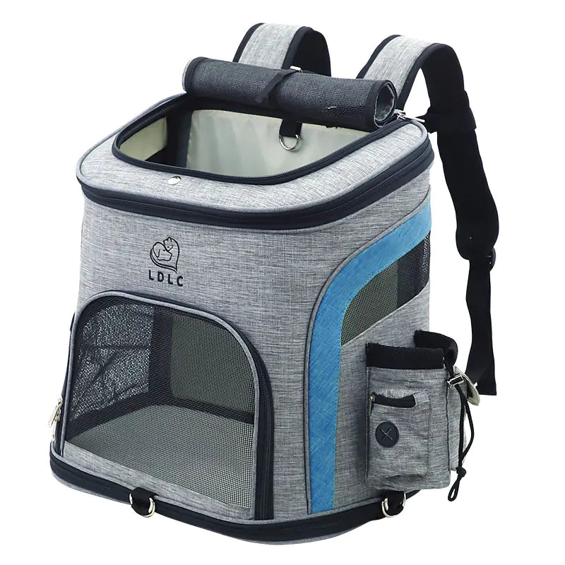 Breathable Pet Backpack for Cats and Dogs