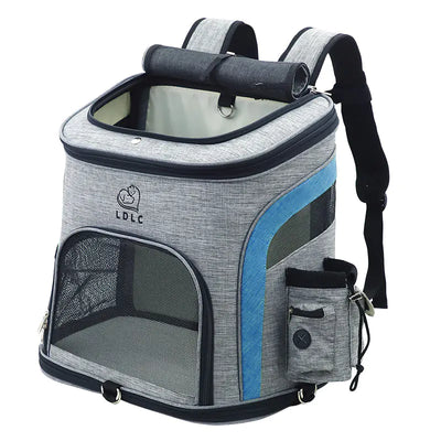 Breathable Pet Backpack for Cats and Dogs