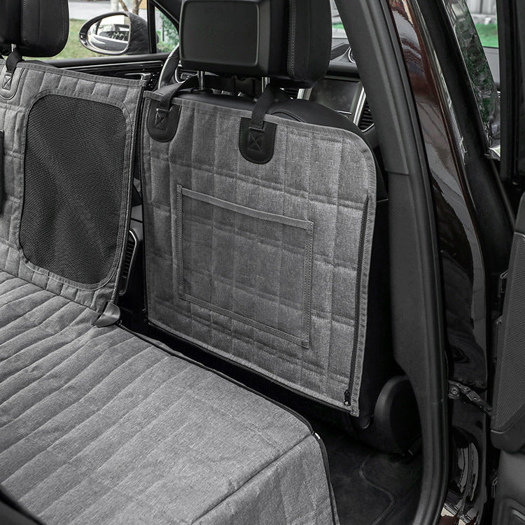 Detachable Split Pet Mat for Rear Car Seat